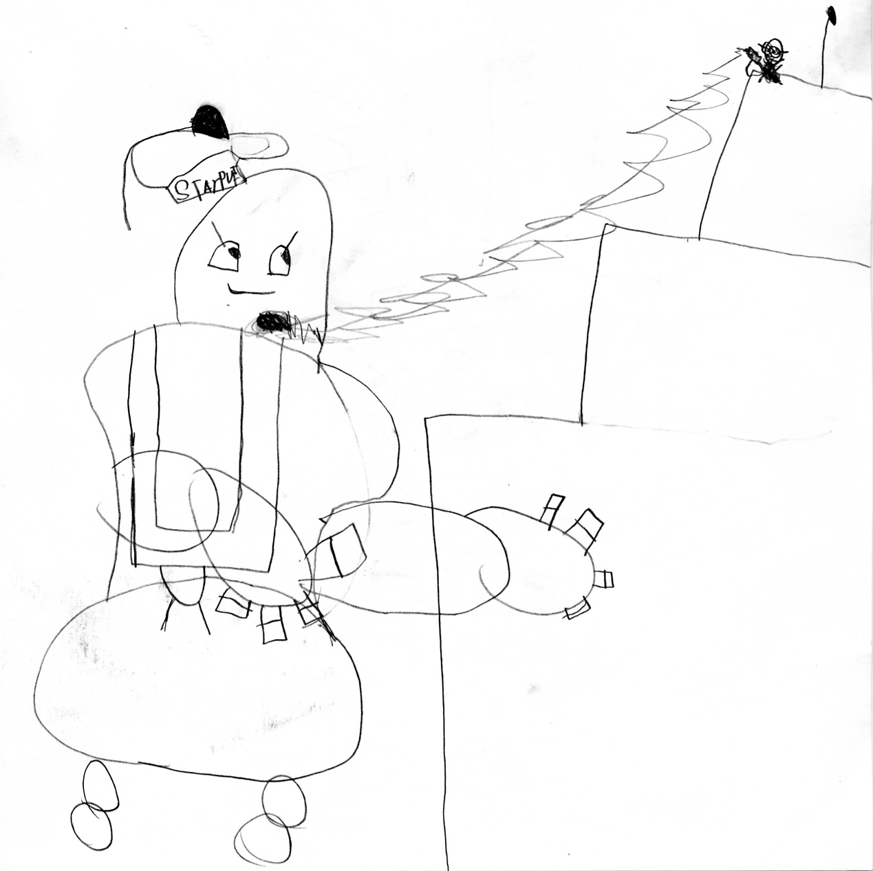 Ghostbusters Stay Puft Marshmallow Man Coloring Pages Sketch Coloring Page